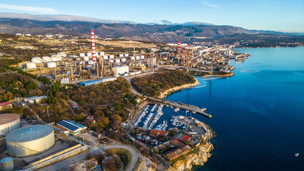Rijeka Refinery & Urinj Marina