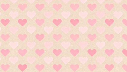 pink seamless pattern with hearts