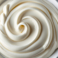 White yogurt texture. Healthy breakfast meal 