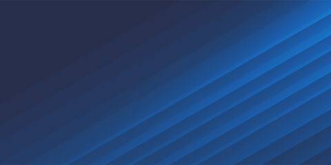 Abstract blue banner design vector, dynamic sporty horizontal background template for media promotion or web banner