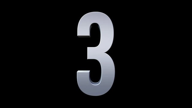 Animated 3D type in a Movie Trailer style where the individual character is revealed in a smooth 3D rotation and dynamic lighting. Download the full set to create cool full screen movie style captions