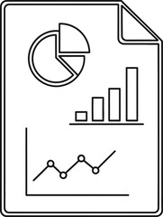 business document with graphs and charts