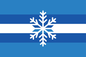 Seamless blue and white snowflake pattern for winter and Christmas designs, creating a festive and cool icy feel.