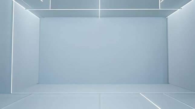 Professional Interior with Soft Blue Gray Gradient