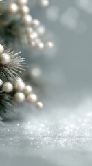 Abstract Christmas background with modern festive atmosphere