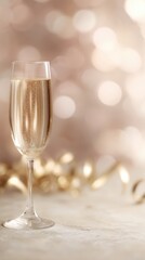 New year celebration background with elegant radiant light