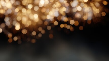 New year celebration background with glowing motion and clarity