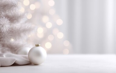 Clean Christmas background with refined lighting and professional feel