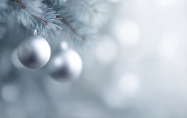 Clean Christmas background with refined lighting and professional feel