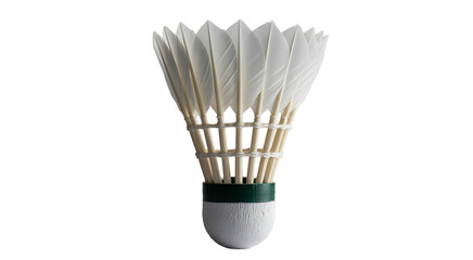 Isolated Badminton Shuttlecock 
