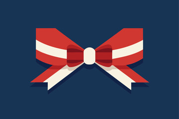 Chic decorative bow and ribbon elements in vector format, adding a touch of elegance and flair to gifts, invitations, and design projects.