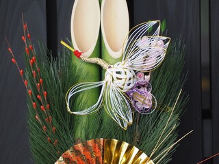 門松　日本の伝統的な正月飾