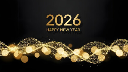 2026 happy new year background