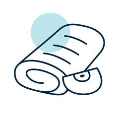 Classic Apple Strudel Pastry Icon