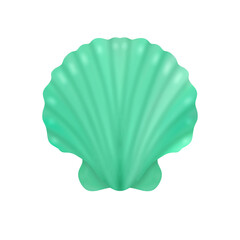 Green  seashell