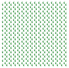 Simple Abstract Green Seamless Background shapes in a retro decorative style