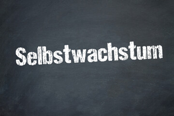 Obraz premium Selbstwachstum 