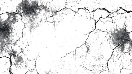 Fototapeta premium Vector rough aged cement wall texture with cracks and scratches background. abstract grunge stone and black scratched wall background design.
