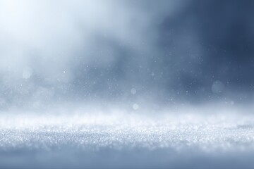 Holiday winter background with frosty glow and smooth minimal texture