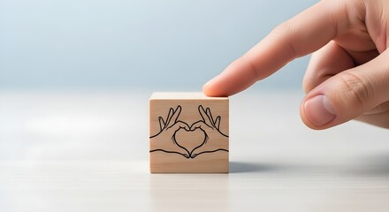 Wooden Block Selection | Business Decision Making Concept | decision