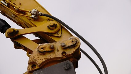 industrial articulated arm excavator