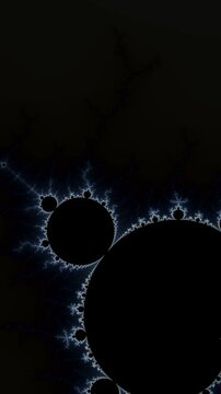 Dynamic zoom animation of the Mandelbrot set fractal