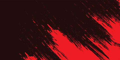 abstract black background with red grunge background texture in modern art design layout, red burgundy background in elegant vintage background faded color, red paper texture grungy horror