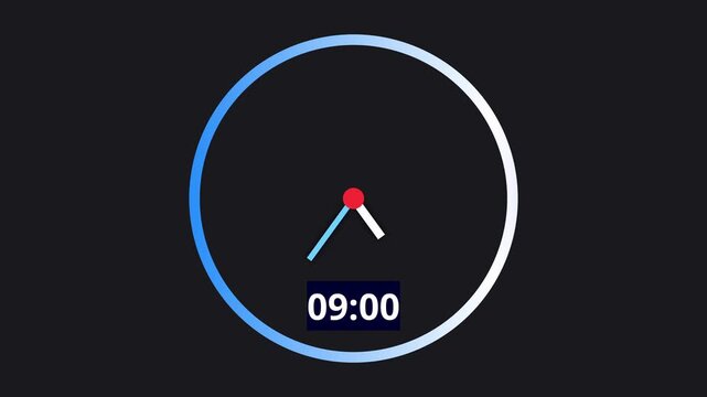 Simple 24 Hour Timer Animation