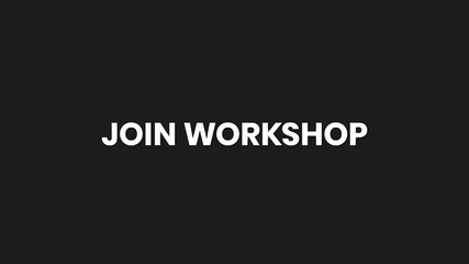 Join Workshop Minimal Particle Text Animation 4K Hands On Learning Invitation for Training Events