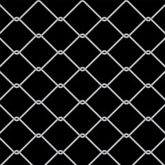 Wire net background vector illustration, black wire mesh isolated, barrier net metal wall, barbed wire fence, black grid for backdrop, fence barb for construction zone, wire grid of fence