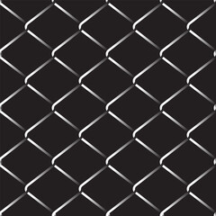 Wire net background vector illustration, black wire mesh isolated, barrier net metal wall, barbed wire fence, black grid for backdrop, fence barb for construction zone, wire grid of fence