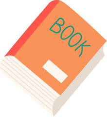 Literary Companion: A vibrant illustration of a book, its cover proudly displaying the title, invites readers to delve into a world of knowledge and exploration.