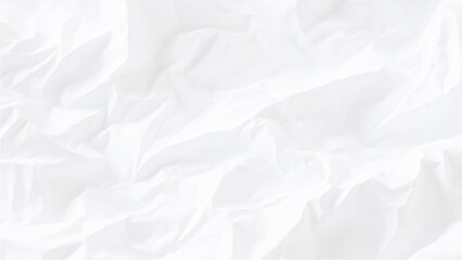 Fototapeta premium white crumpled paper texture background