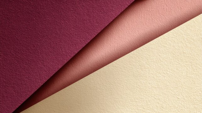 Abstract background with cabernet diagonal fade and cream center field texture