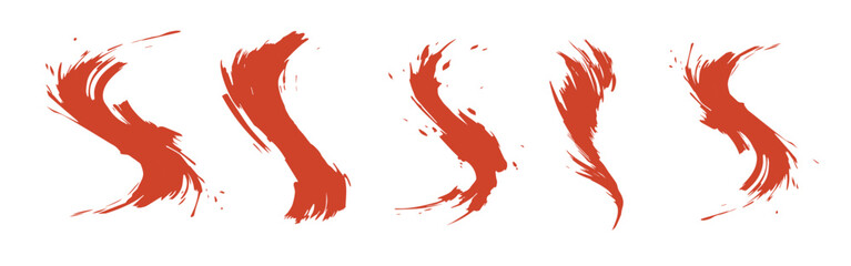 Analog touch material. The texture of the brush is beautiful. Wave pattern.