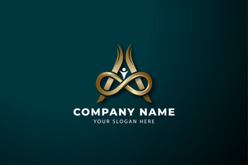 A letter infinite logo