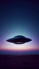 Obraz premium A modern I Want To Believe poster art, Ai generated image