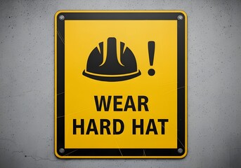 Industrial Safety Warning Sign Concept, danger of death