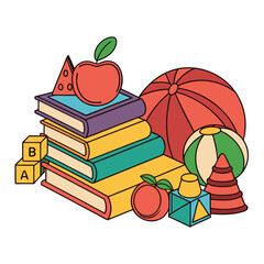 back to school concept