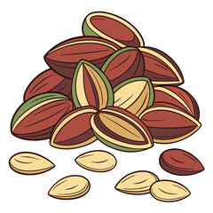 nuts and dried fruit