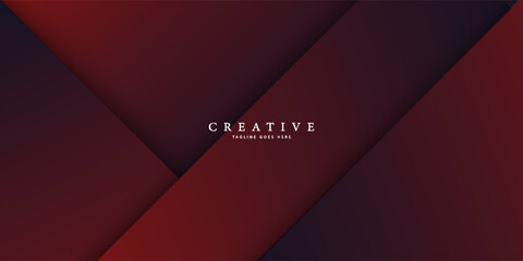 Modern dark red black white line abstract background for presentation design template. Vector illustration for corporate, business, wedding, talks, and beauty contest