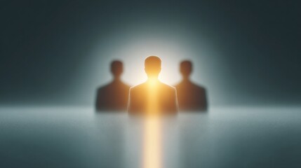 Three people are standing in a pool of water