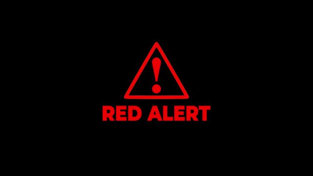 A warning scene depicting an erupting volcano with red alert signs, emphasizing the need for caution and awareness in nature.