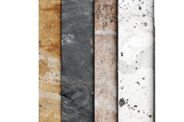 simple Nordic style tile pattern isolated on transparent background