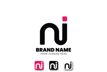NI logo business design