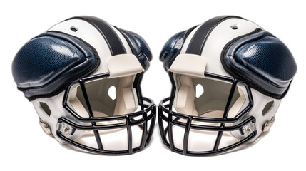 Fototapeta premium transparency american football shoulder pads technical gear photography