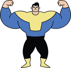 Fototapeta premium Strong form abstraction using swiss structure