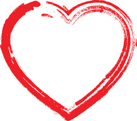 A red ribbon heart frame symbolizing love and romance for Valentine&rsquo;s Day and weddings