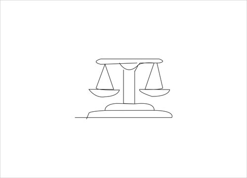 Dari Palla single line art design.