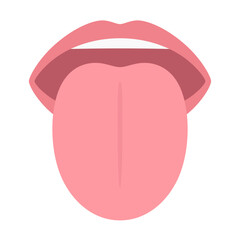 挺舌のイラスト